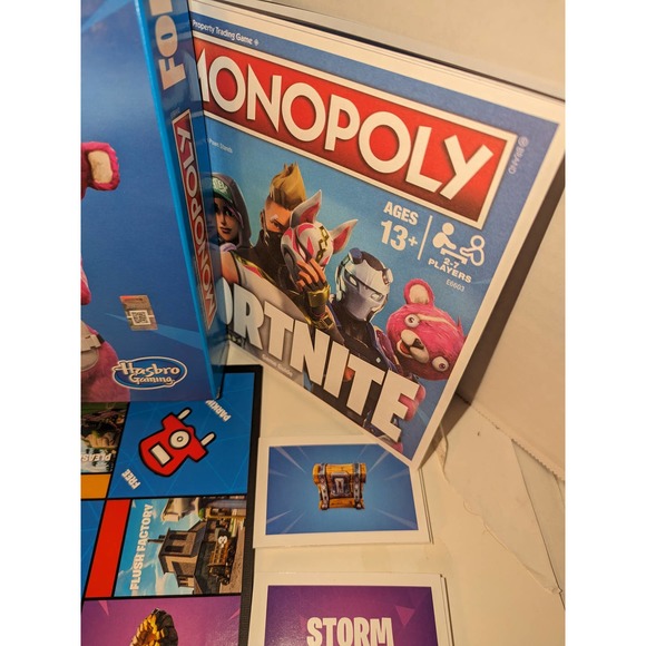 Monopoly Fortnite Epic Video Game Special Edition Family Kids Board Game Battle - Picture 3 of 11